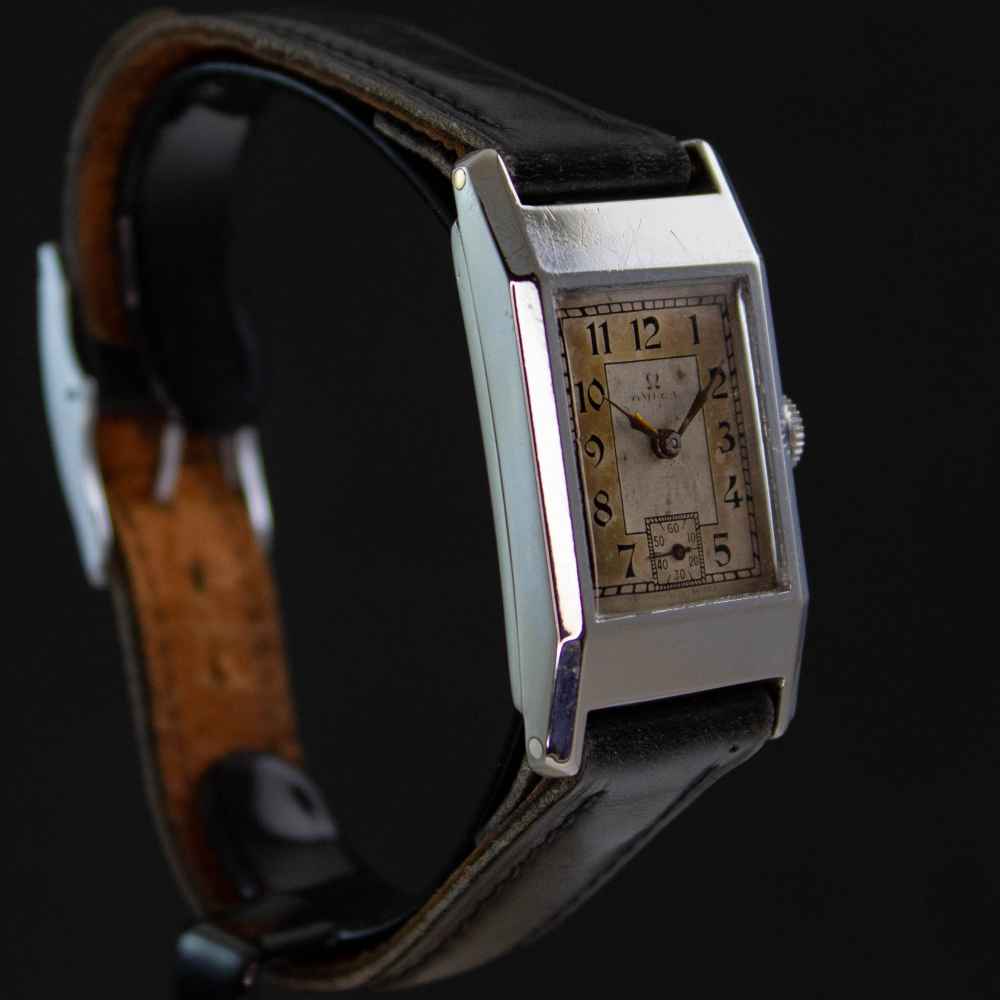 Watch Omega Old Steel Square second-hand
