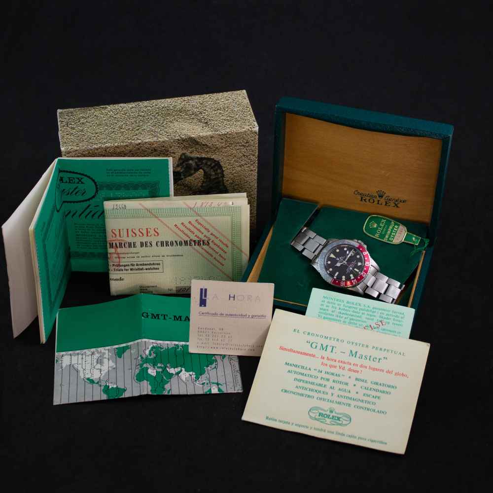 Watch Rolex GMT Master '' Long E '' second-hand
