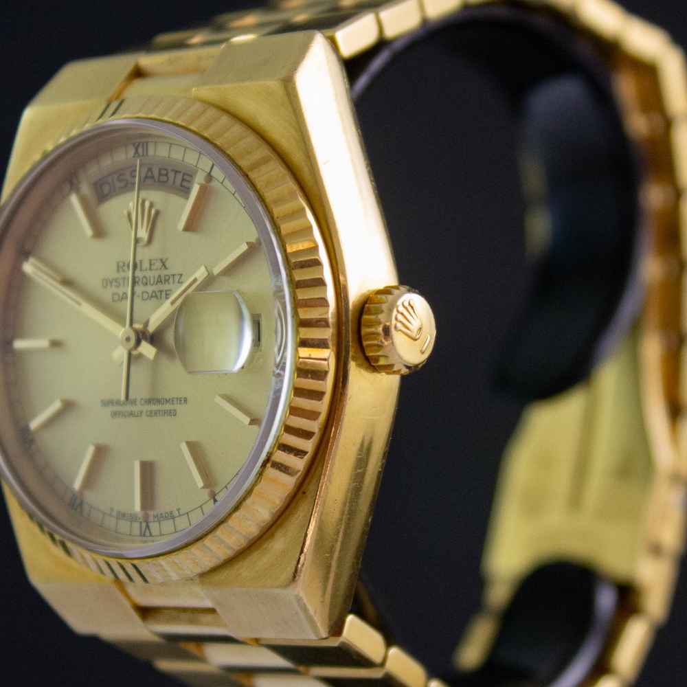 Watch Rolex Day-Date Oysterquartz second-hand