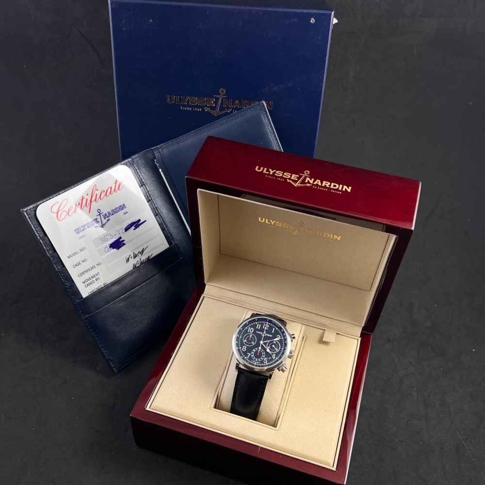 Reloj Ulysse Nardin Marine Chronograph inicio.second_hand
