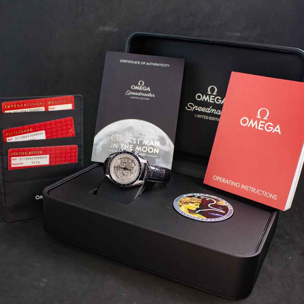 Watch Omega Speedmaster Apollo XVII second-hand