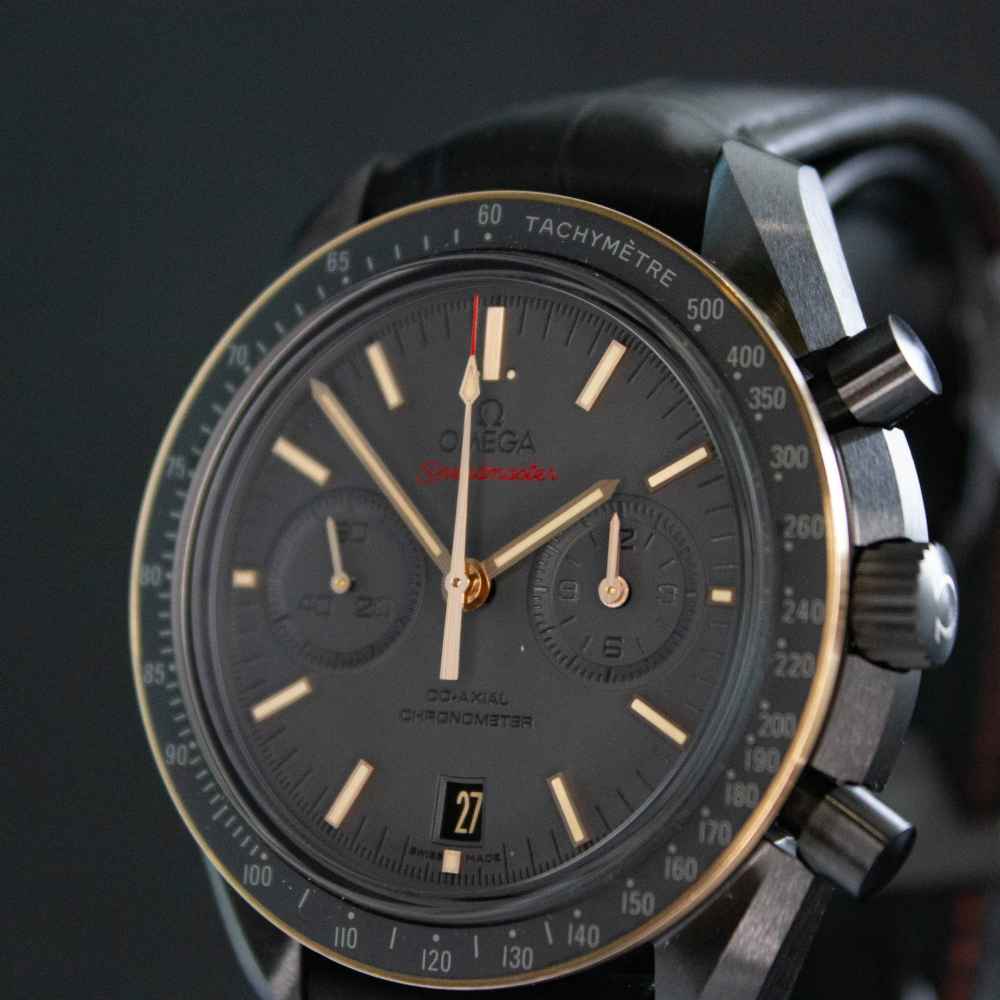 Watch Omega Speedmaster Moonwatch Dark Side Of The Moon second-hand
