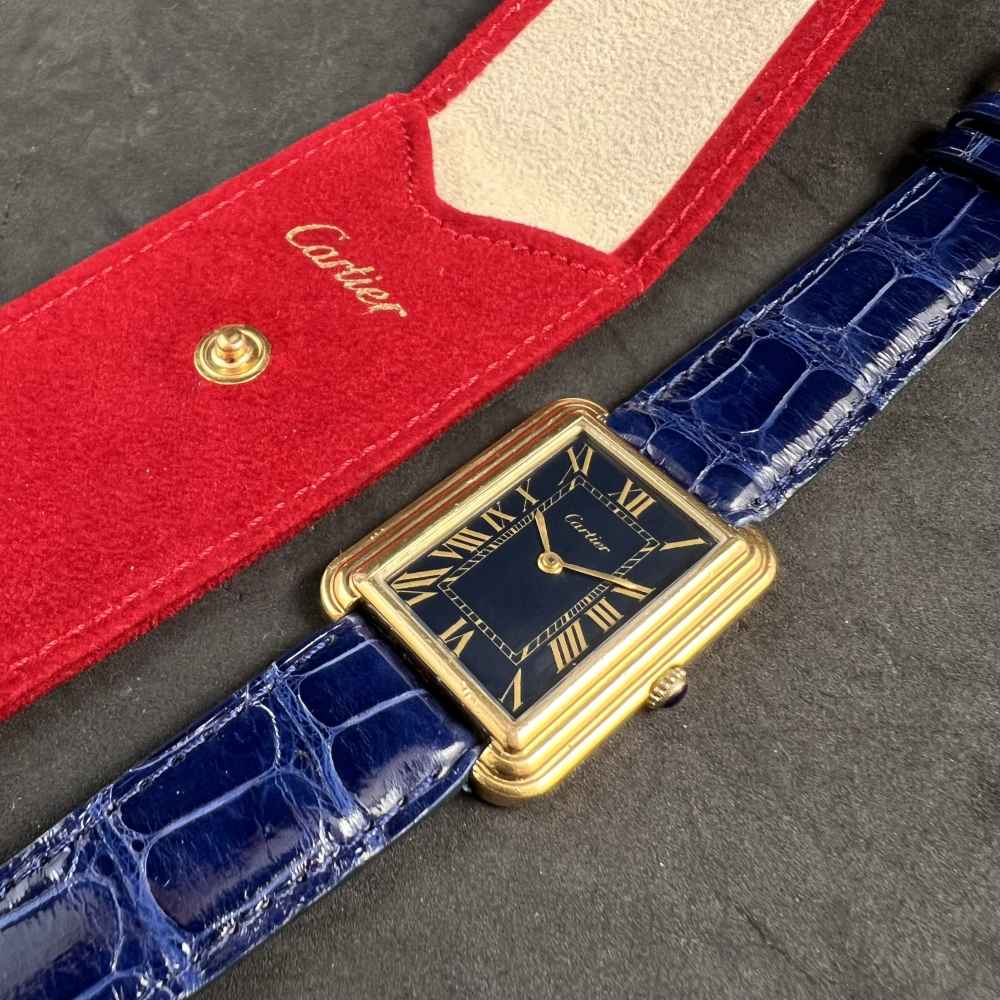 Watch Cartier Tank Stepped Jumbo second-hand