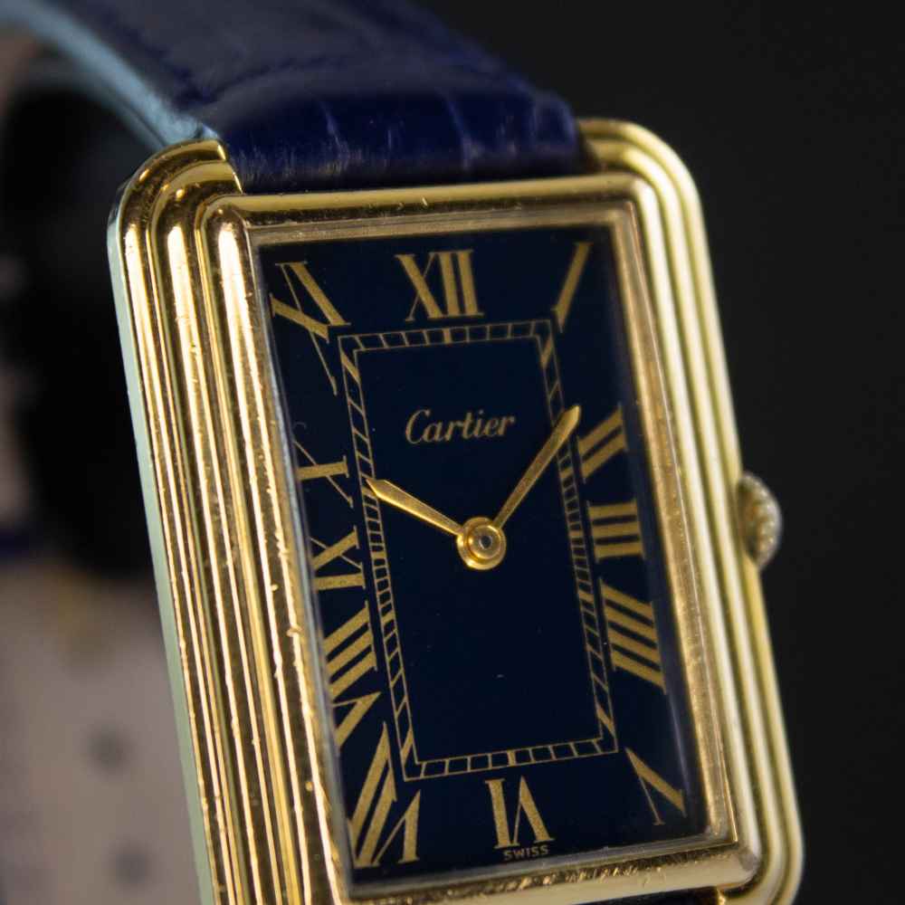 Watch Cartier Tank Stepped Jumbo second-hand