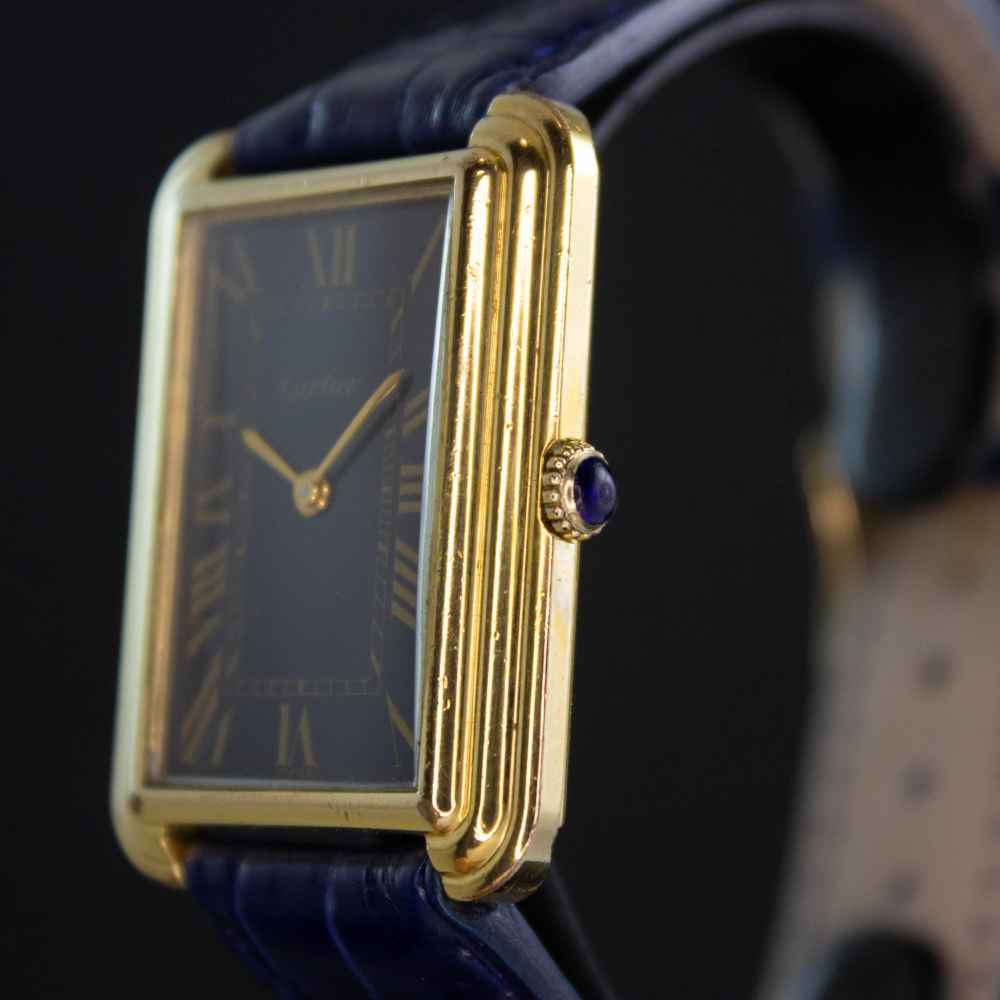Watch Cartier Tank Stepped Jumbo second-hand