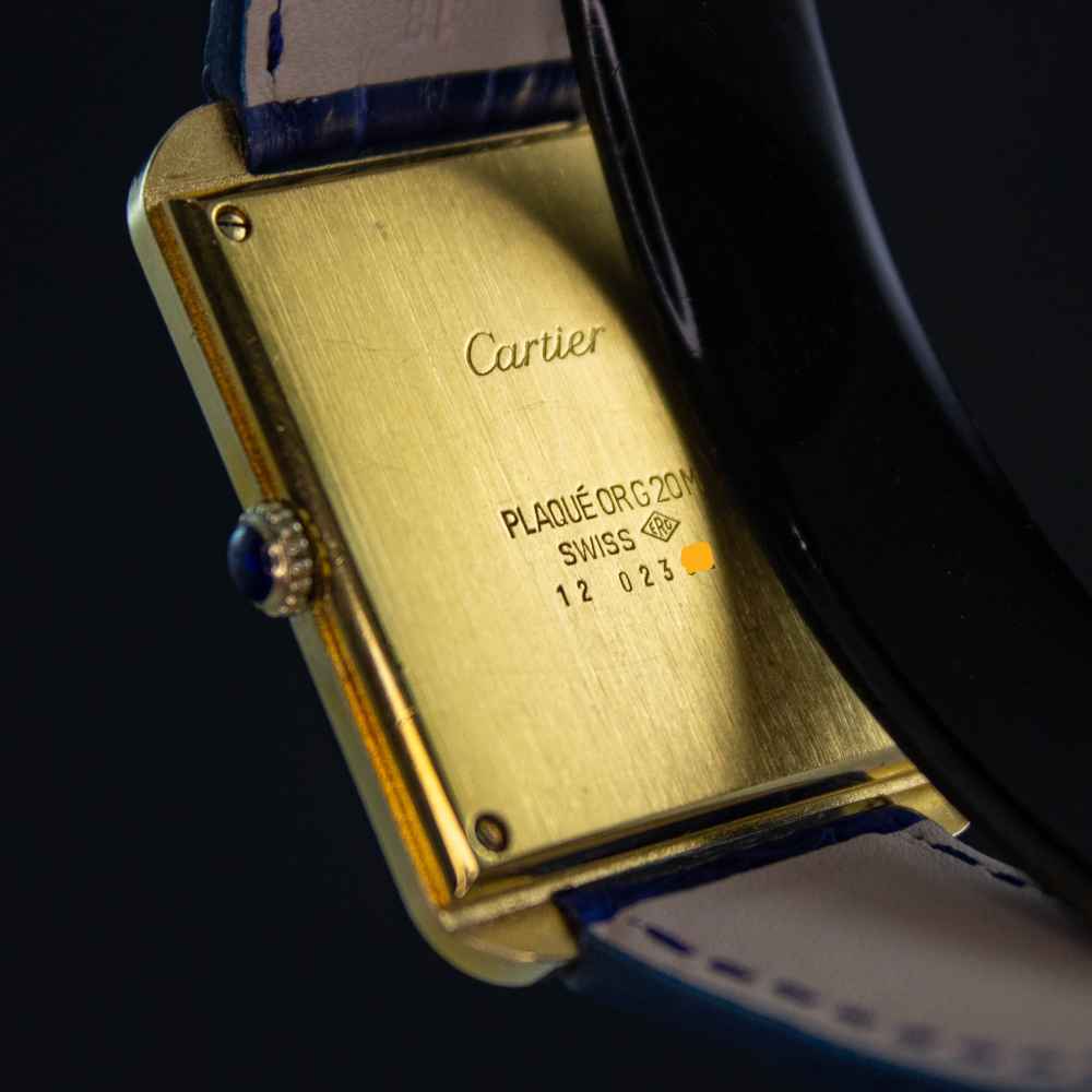 Watch Cartier Tank Stepped Jumbo second-hand
