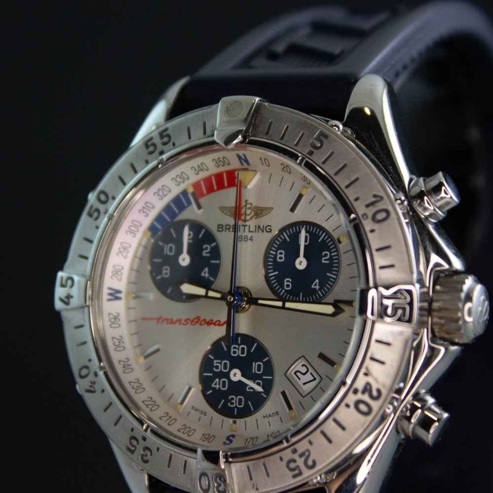 Watch Breitling Transocean Chronograph second-hand