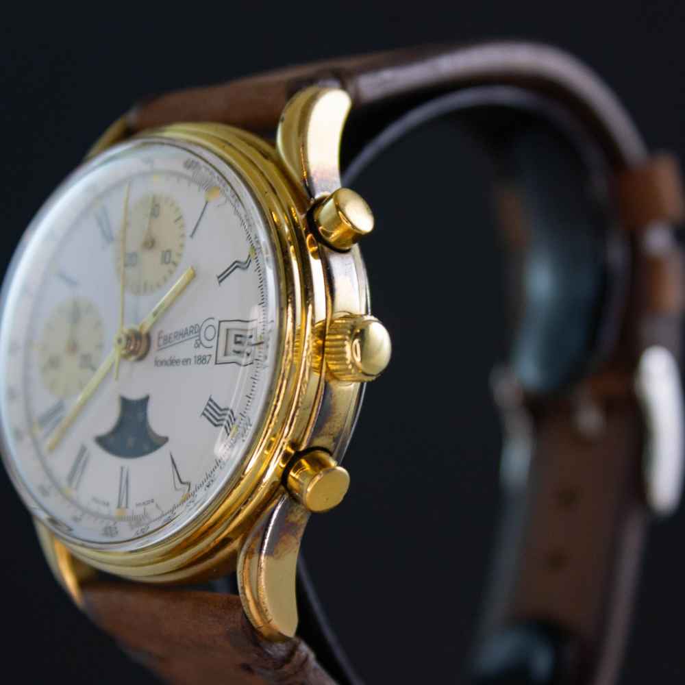 Watch Eberhard Chronograph moon 75th second-hand