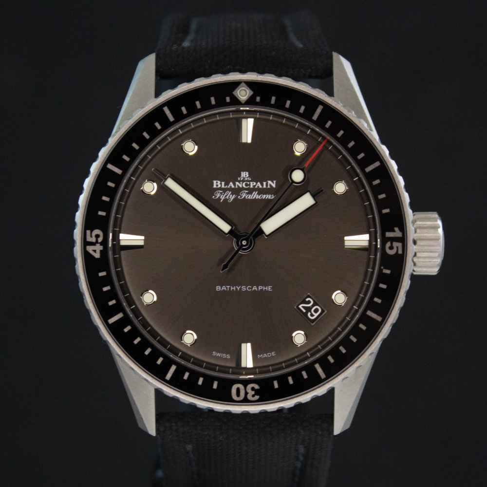 Reloj Blancpain Fifty Fathoms Bathyscaphe inicio.second_hand