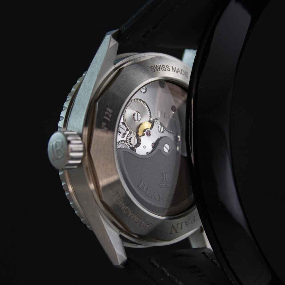 Reloj Blancpain Fifty Fathoms Bathyscaphe inicio.second_hand