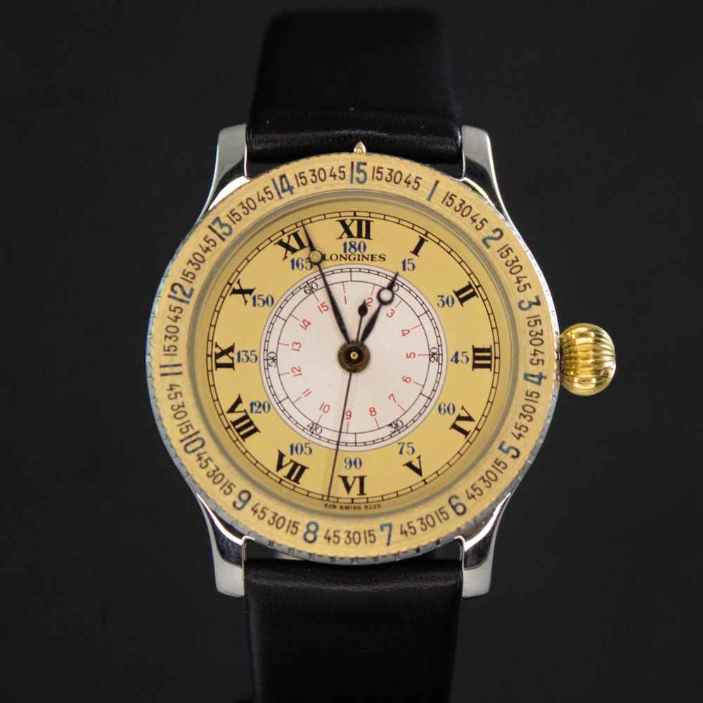 Watch Longines Lindbergh second-hand
