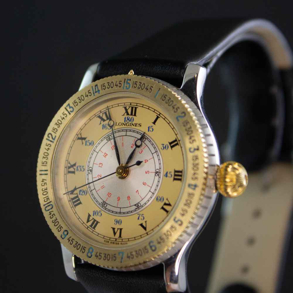 Watch Longines Lindbergh second-hand