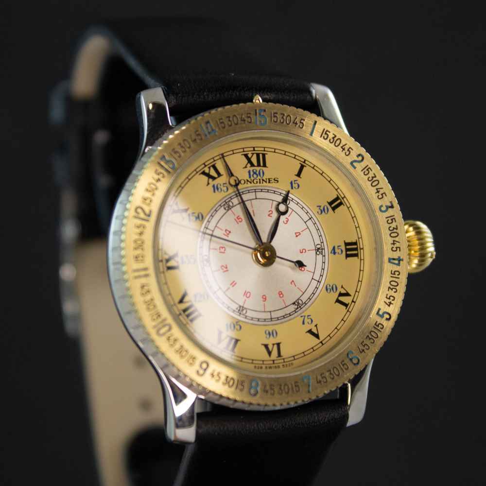 Watch Longines Lindbergh second-hand