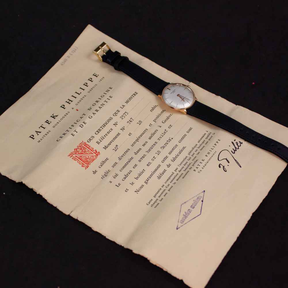 Reloj Patek Philippe Calatrava inicio.second_hand