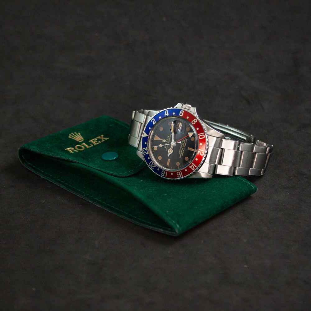 Reloj Rolex GMT Master ''Gilt'' inicio.second_hand