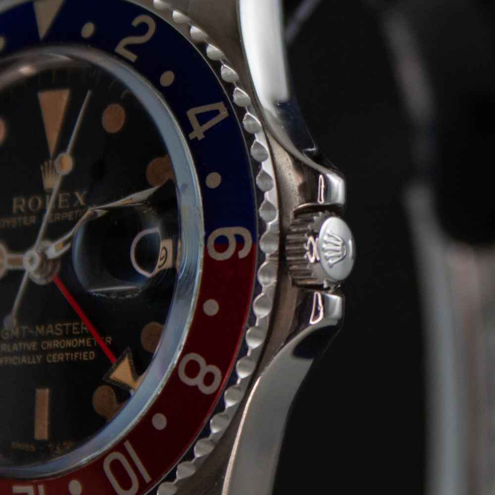 Reloj Rolex GMT Master ''Gilt'' inicio.second_hand