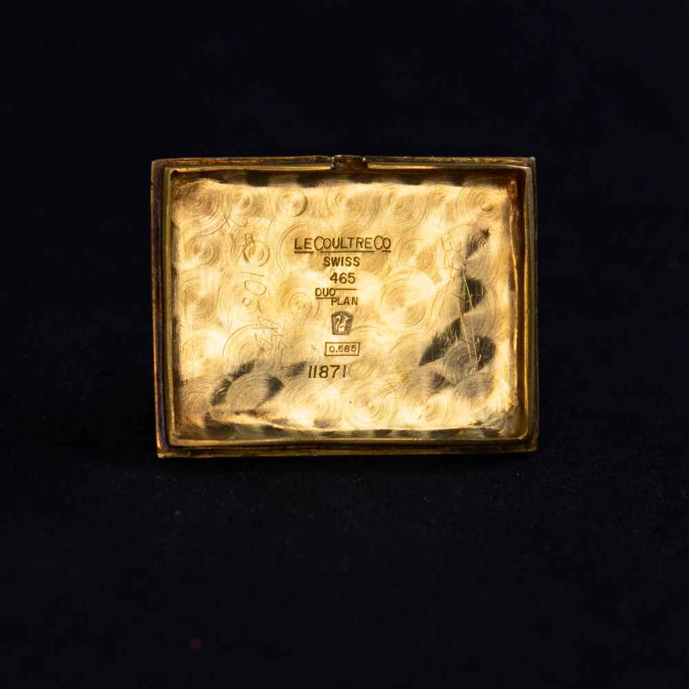 Reloj Jaeger-LeCoultre DuoPlan Classic Square 18k inicio.second_hand