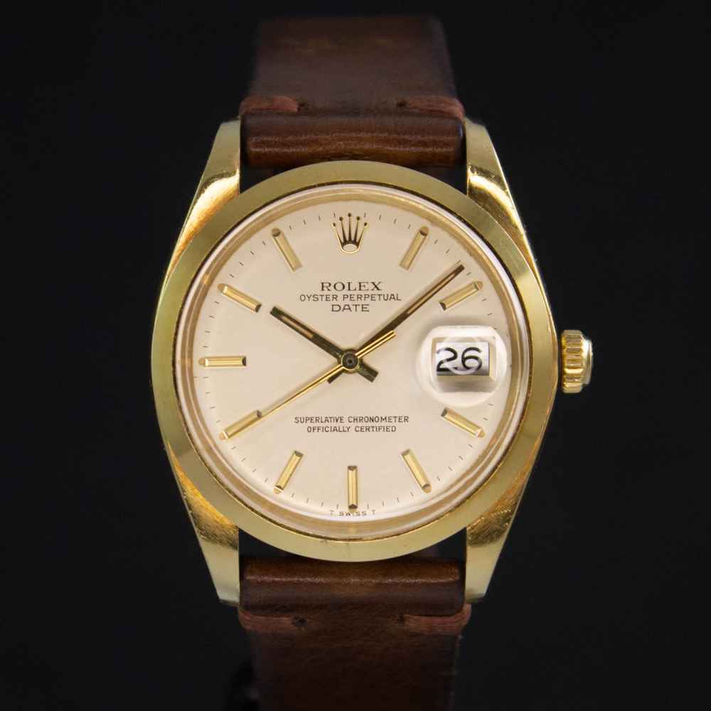 Reloj Rolex Date 18k inicio.second_hand