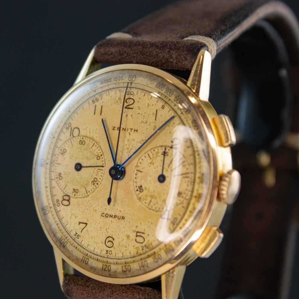 Watch Zenith Chrono Vintage 18k second-hand