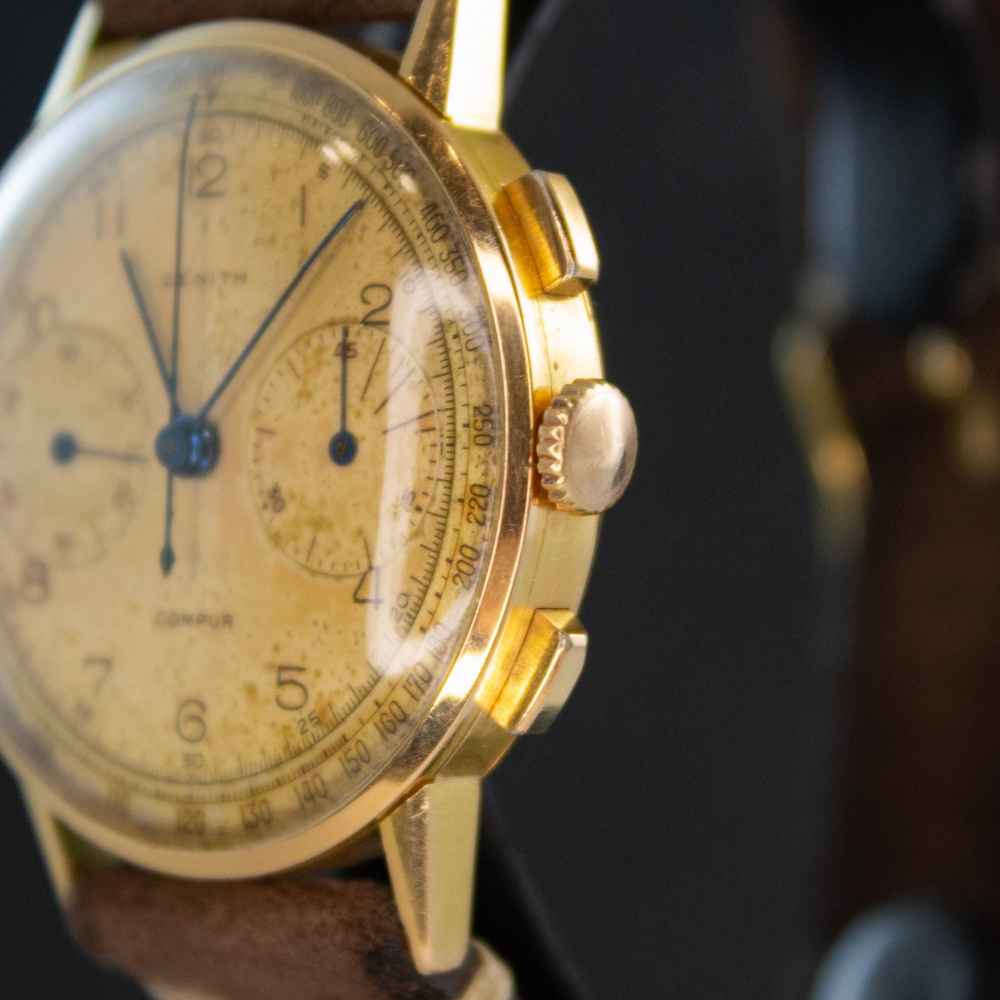 Watch Zenith Chrono Vintage 18k second-hand