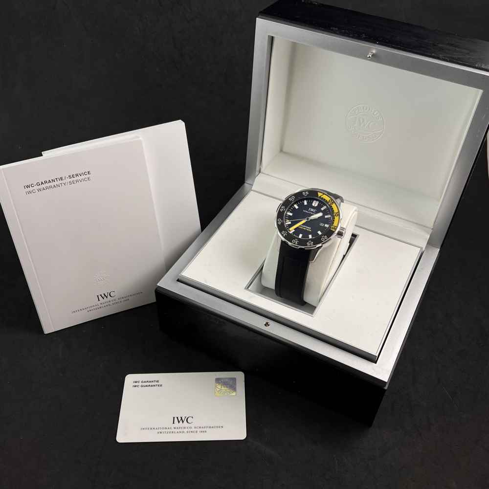 Watch IWC Aquatimer 2000 second-hand